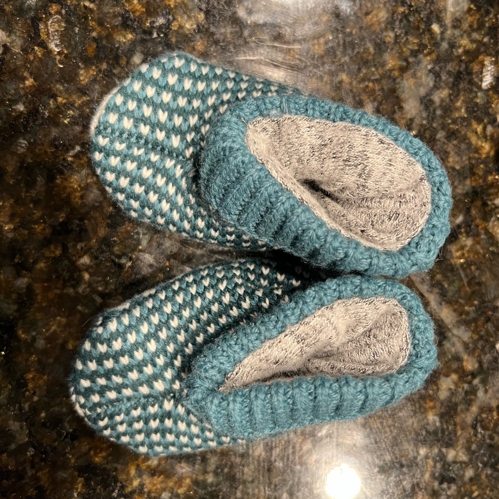 Baby Gripper Slipper Birdseye - Double Cushion Brand New 6-12 months bombas